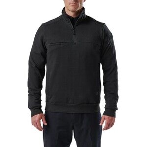 511 Tactical Job Shirt Mens S Black 1/4 Zip Pullover Jacket Fleece
